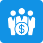 Group investment icon